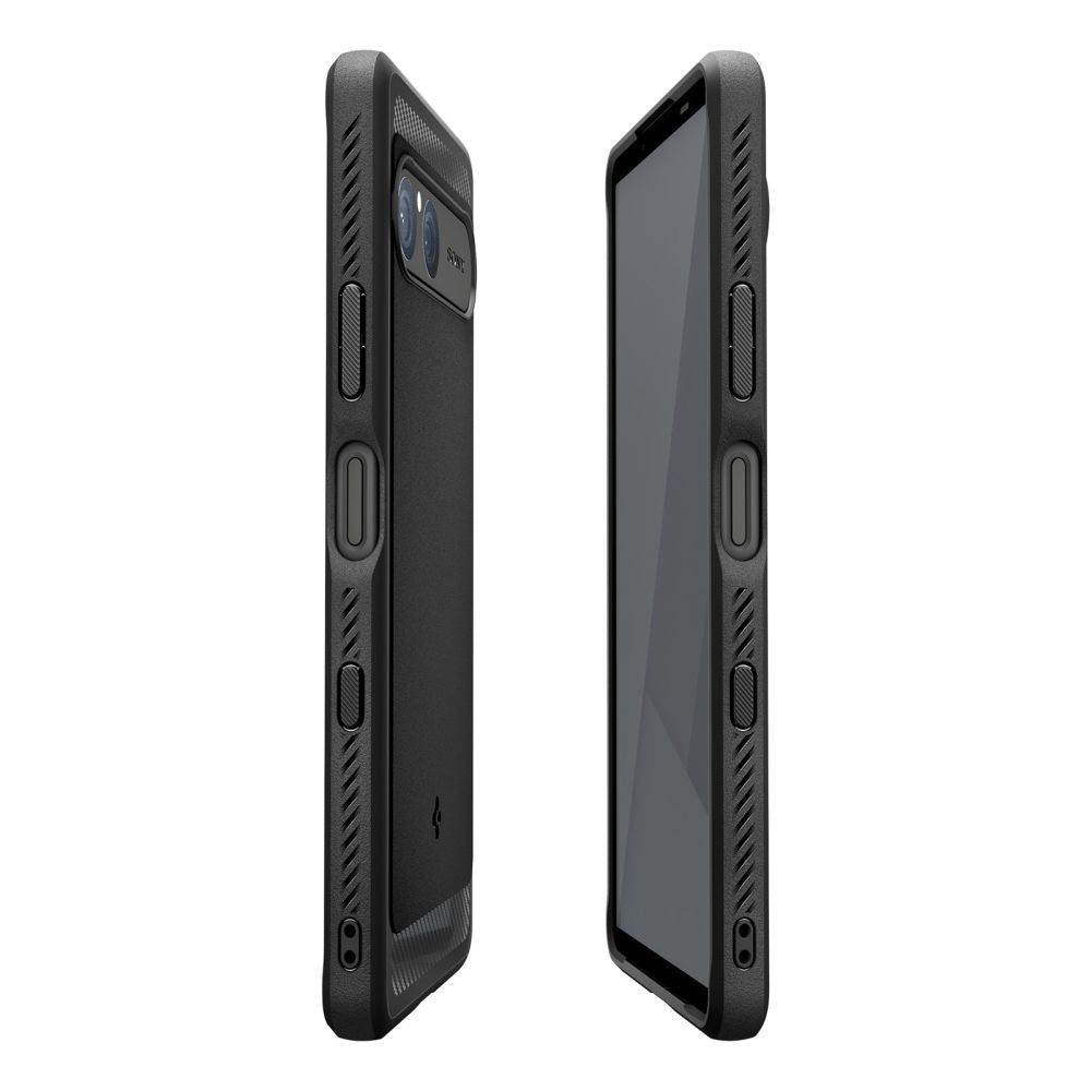 Husa de protectie Spigen Rugged Armor (ACS09592) compatibil cu Sony Xperia 10 VII, Negru
