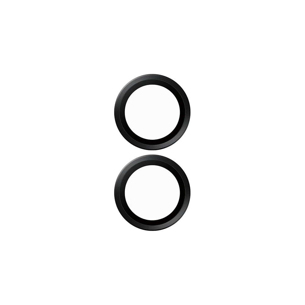 Folie de protectie PanzerGlass® Hoops® Camera Lens compatibil cu iPhone 16 / iPhone 16 Plus, Negru