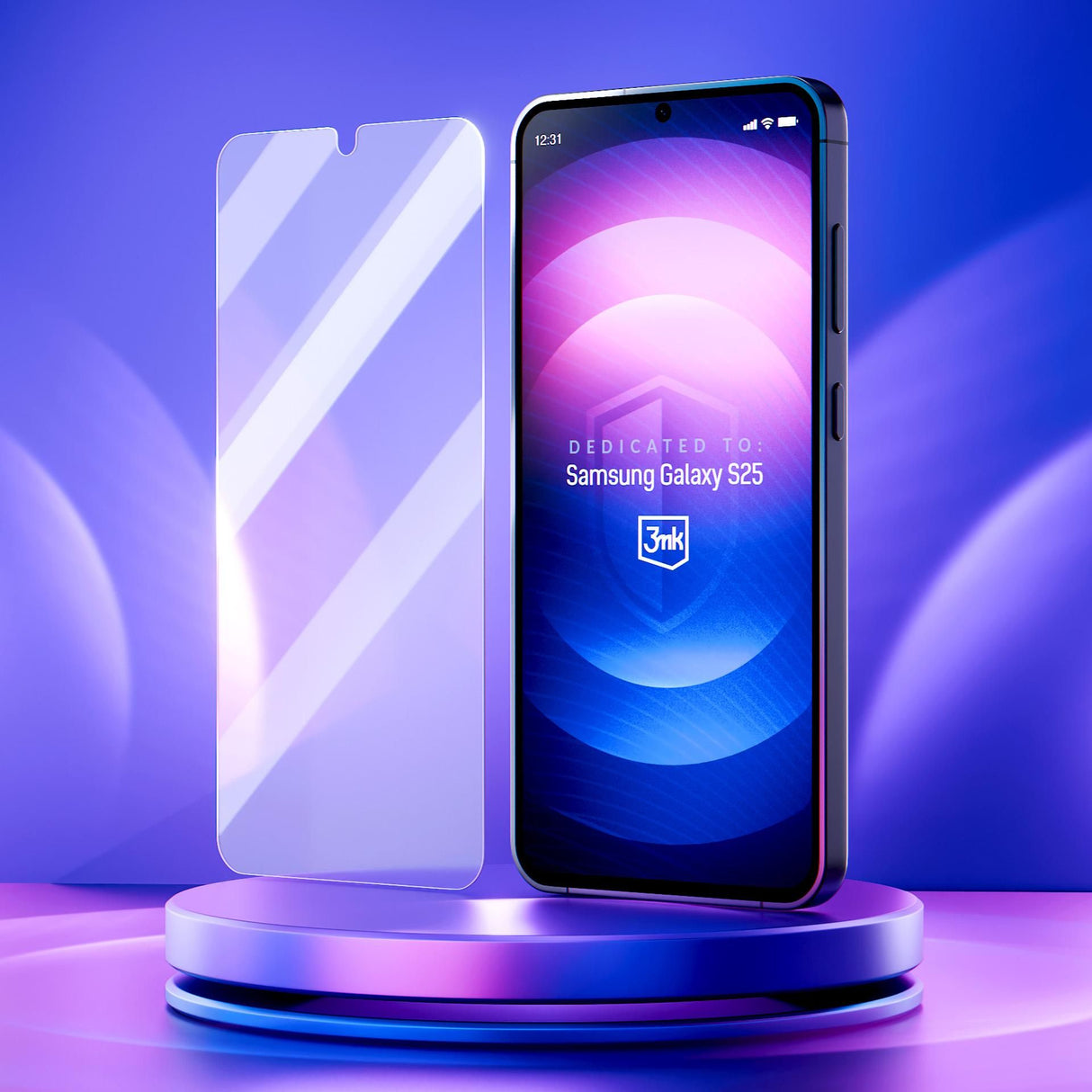 Folie de protectie 3mk FlexibleGlass Max compatibil cu Samsung Galaxy A52 4G / A52 5G / A52s 5G, Negru