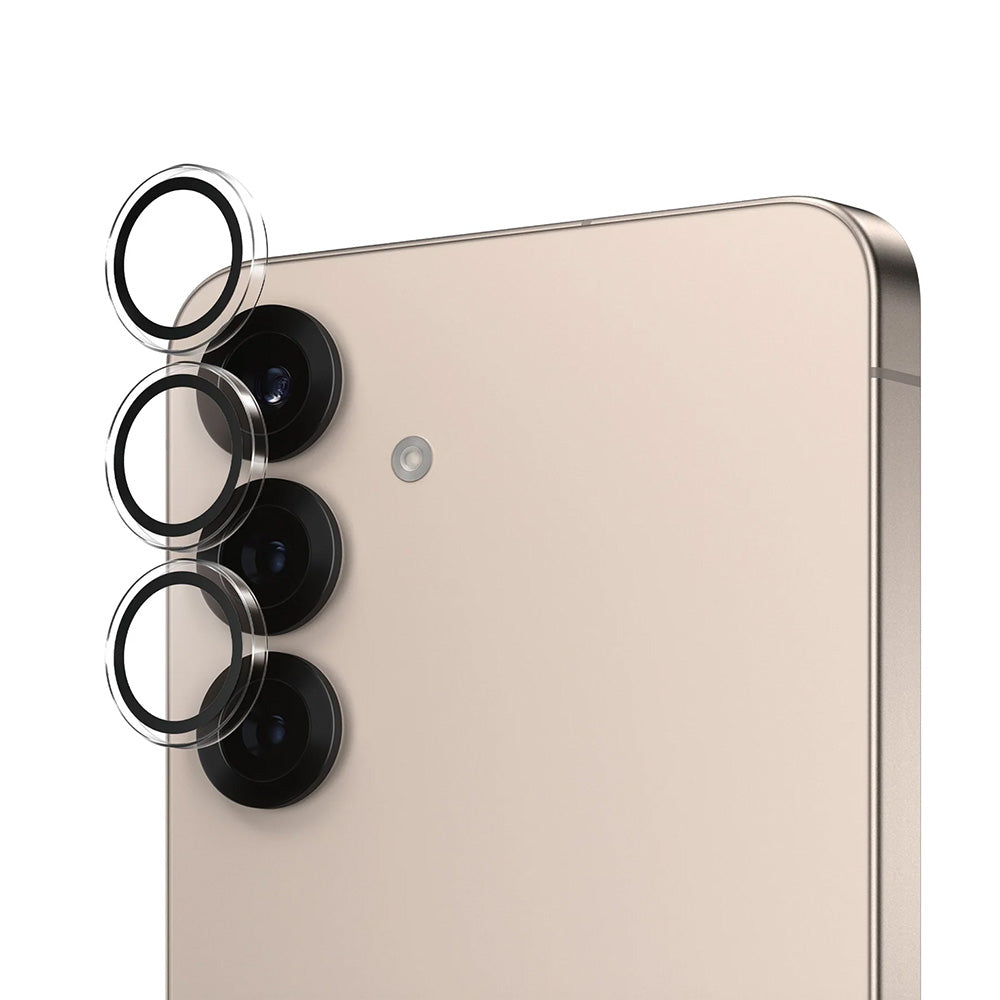 Folie de protectie PanzerGlass® Hoops® Camera Lens compatibil cu Samsung Galaxy S25 Plus, Transparent