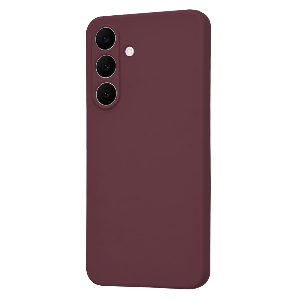 Husa de protectie Techsuit SoftFlex compatibil cu Samsung Galaxy S25 FE, Plum Red