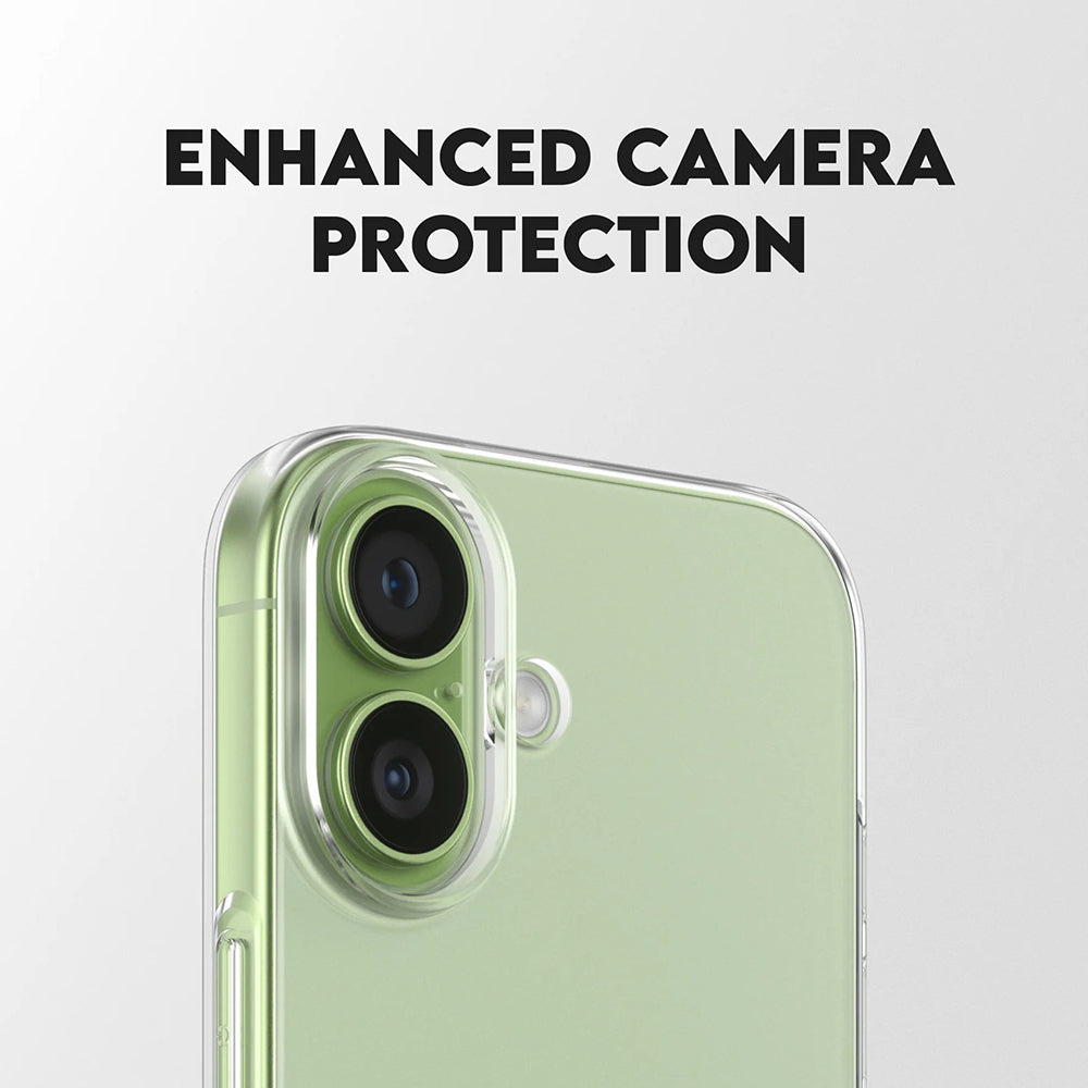 Husa de protectie PanzerGlass® CARE Fashionable X-Ray Soft Basic compatibil cu iPhone 17, Transparent