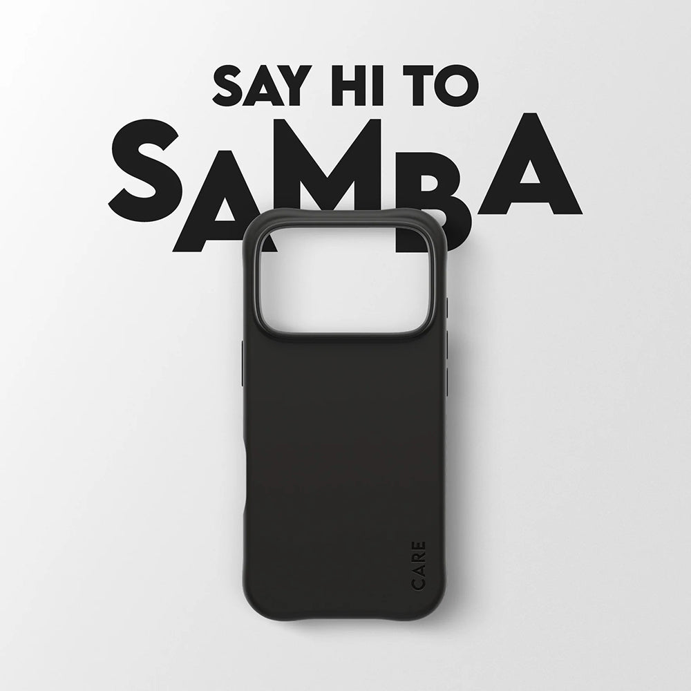 Husa de protectie PanzerGlass® CARE Fashionable w. MagSafe compatibil cu iPhone 17 Pro, Samba Black