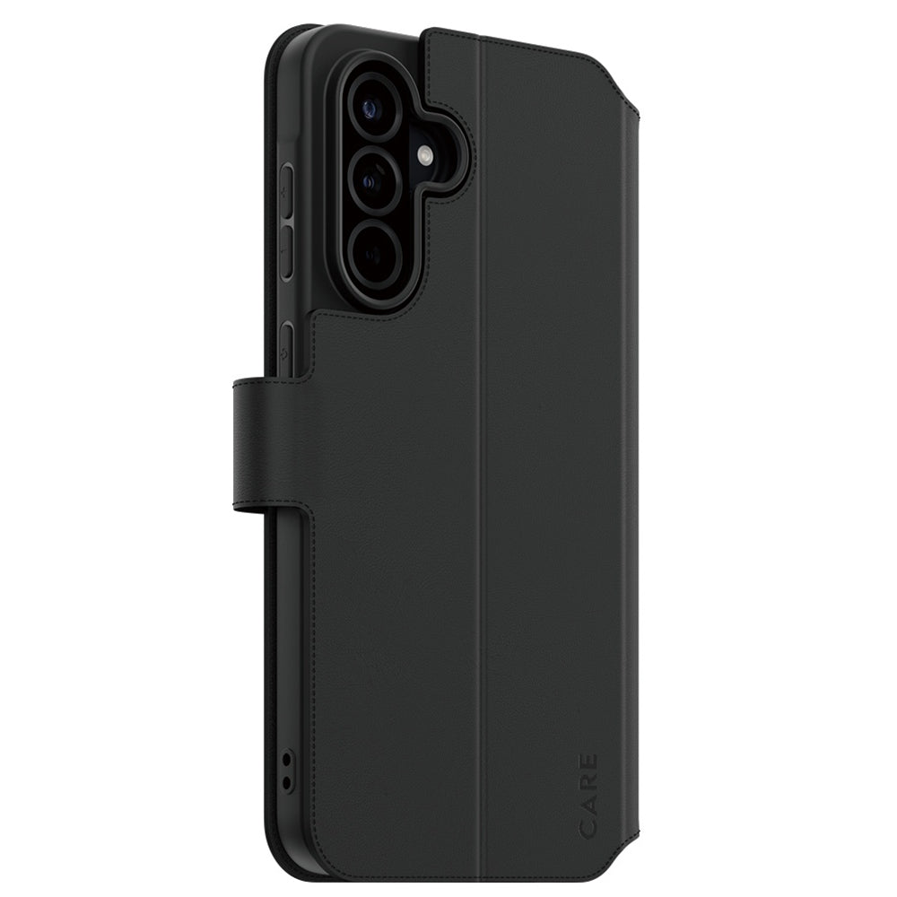 Husa de protectie PanzerGlass® CARE Feature Kickstand Wallet compatibil cu Samsung Galaxy A36 5G, Negru