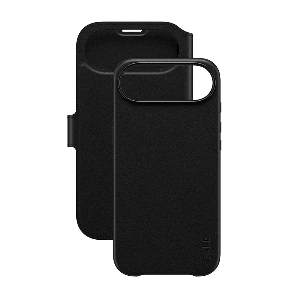 Husa de protectie PanzerGlass® CARE Feature MagSafe Tango Two-in-One Wallet compatibil cu iPhone 17 Air, Negru