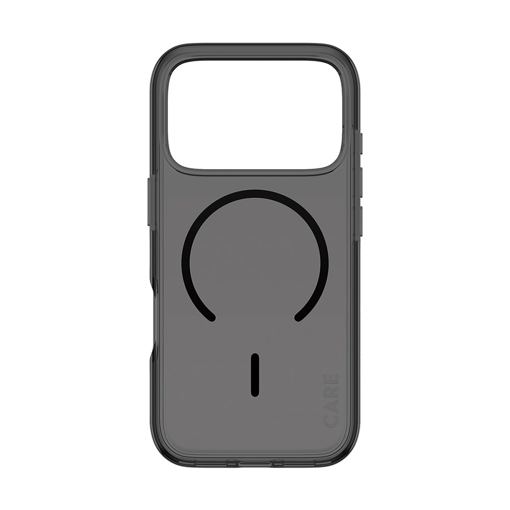 Husa de protectie PanzerGlass® CARE Flagship Urban Explorer Black MagSafe compatibil cu iPhone 17 Pro Max, Smokey