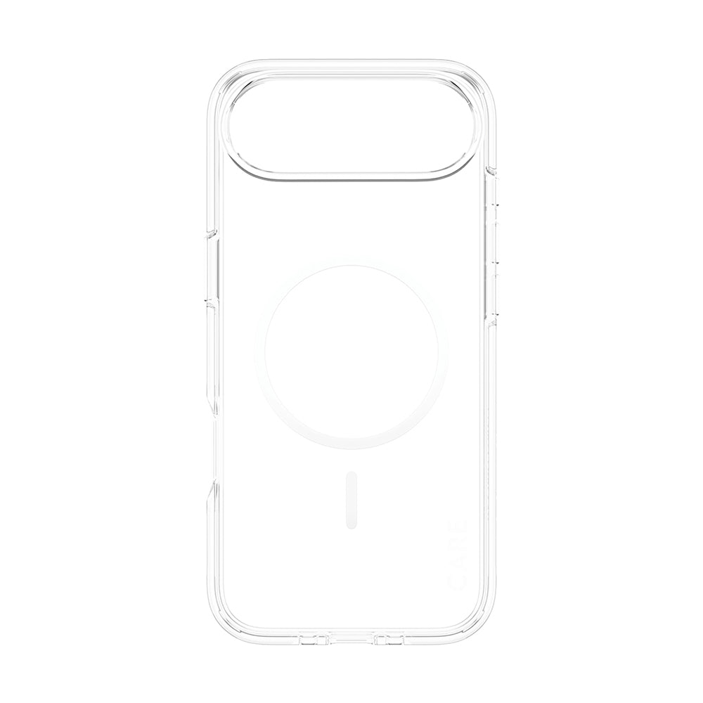 Husa de protectie PanzerGlass® CARE Flagship Urban Explorer White MagSafe compatibil cu iPhone 17 Air, Transparent