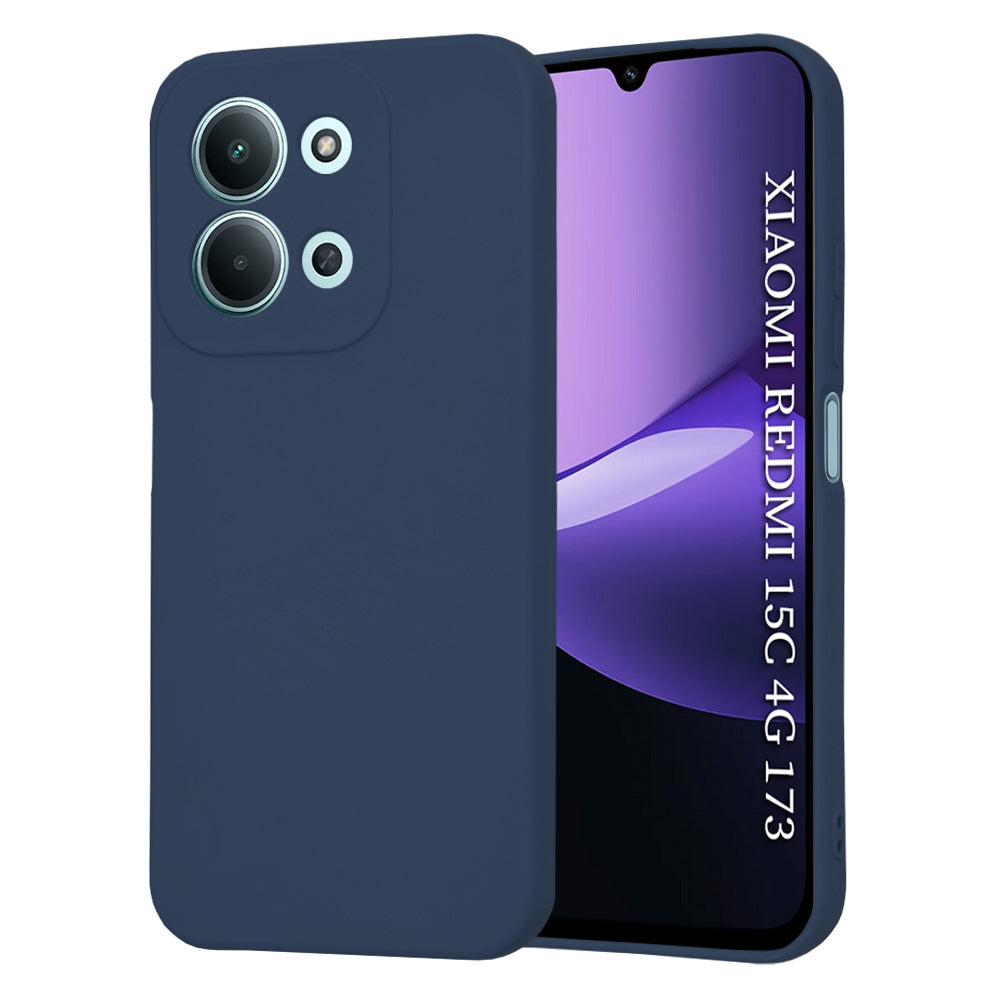 Husa de protectie Techsuit SoftFlex compatibil cu Xiaomi Redmi 15C 4G / Redmi 15C 5G, Bleumarin