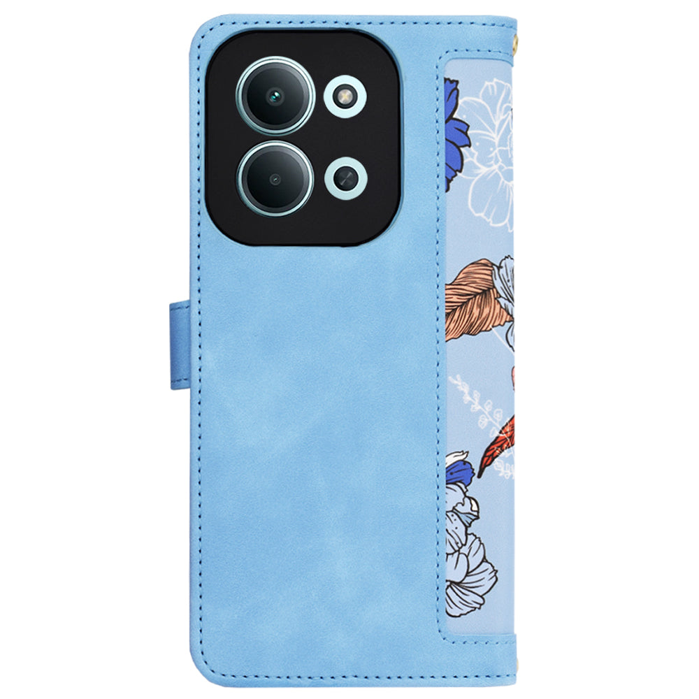 Husa de protectie Techsuit FlipCraft compatibil cu Xiaomi Redmi 15C 4G / Redmi 15C 5G, Vibrant Blue