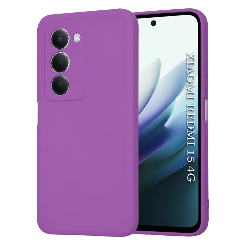 Husa de protectie Techsuit SoftFlex compatibil cu Xiaomi Redmi 15 4G / Redmi 15 5G, Mov