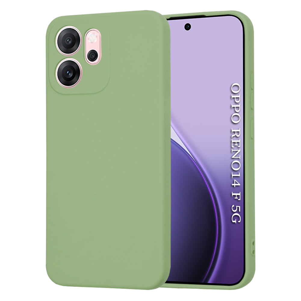 Husa de protectie Techsuit SoftFlex compatibil cu Oppo Reno14 F / Reno14 FS 5G, Verde Menta