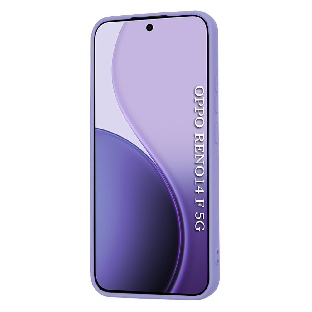 Husa de protectie Techsuit SoftFlex compatibil cu Oppo Reno14 F / Reno14 FS 5G, Mov Deschis
