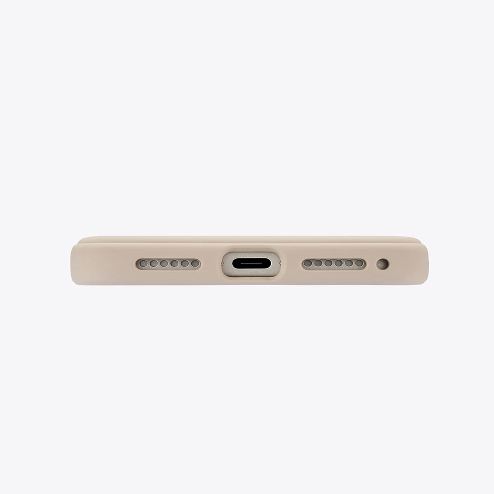 Husa de protectie Torras QPRO Silicone Series compatibil cu iPhone 17 Pro, Dessert Gold