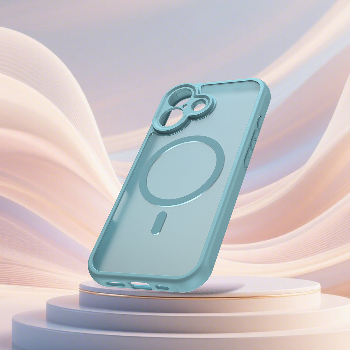 Husa de protectie Techsuit HaloFrost II MagSafe compatibil cu iPhone 17, Verde Menta