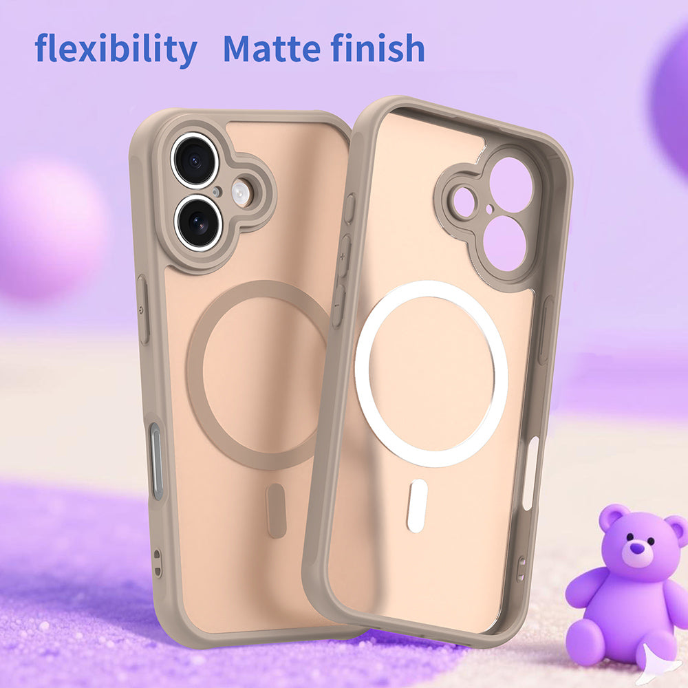 Husa de protectie Techsuit HaloFrost II MagSafe compatibil cu iPhone 17, Auriu