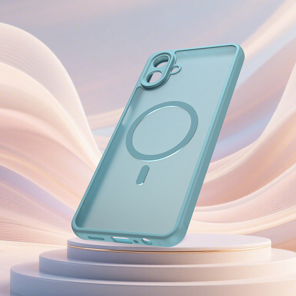 Husa de protectie Techsuit HaloFrost II MagSafe compatibil cu Samsung Galaxy A07 4G, Verde Menta