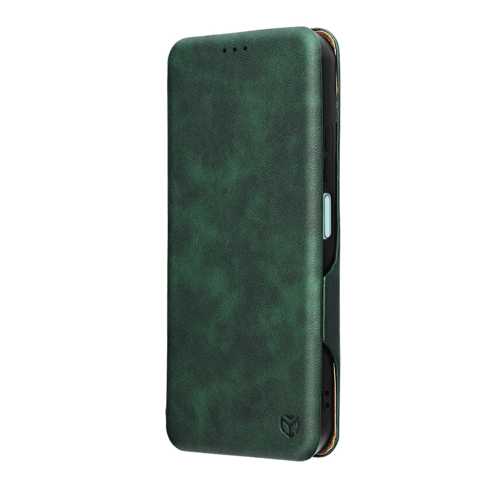 Husa de protectie Techsuit Safe Wallet Plus compatibil cu Xiaomi Redmi 15C 4G / Redmi 15C 5G, Verde