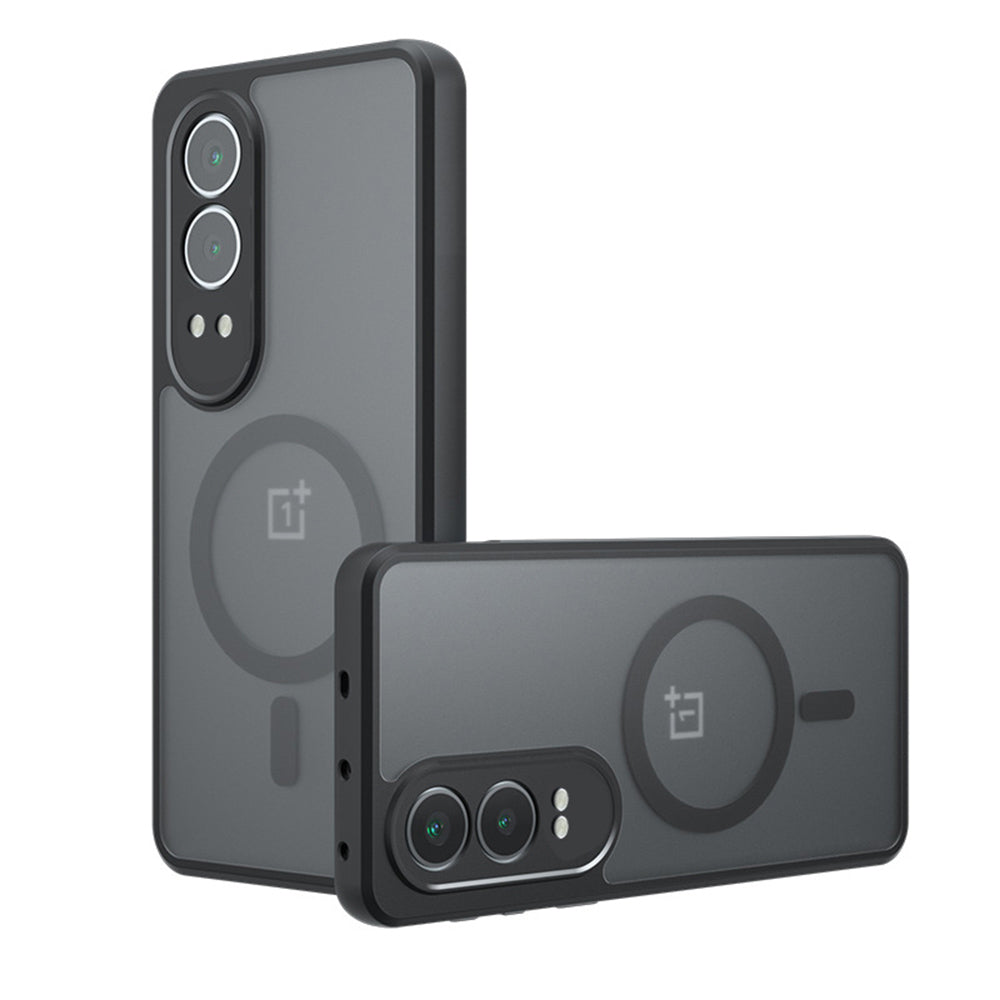Husa de protectie Techsuit PureFrost MagSafe compatibil cu OnePlus Nord CE4 Lite, Negru Mat