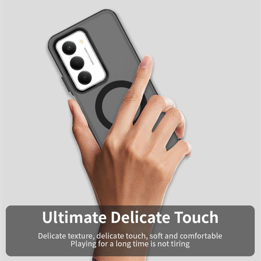 Husa de protectie Techsuit CandyCase MagSafe compatibil cu Xiaomi Redmi 15 4G / Redmi 15 5G, Negru