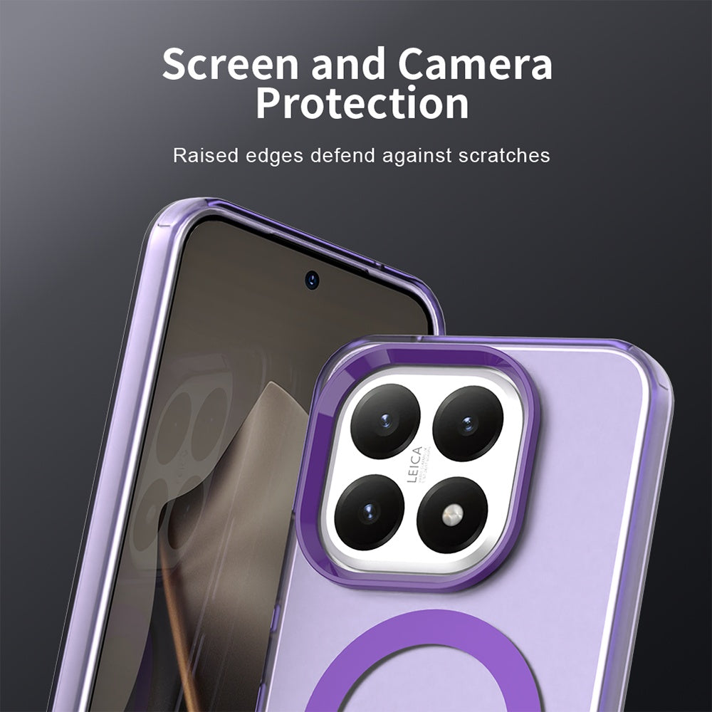 Husa de protectie Techsuit CandyCase MagSafe compatibil cu Xiaomi 15T, Mov