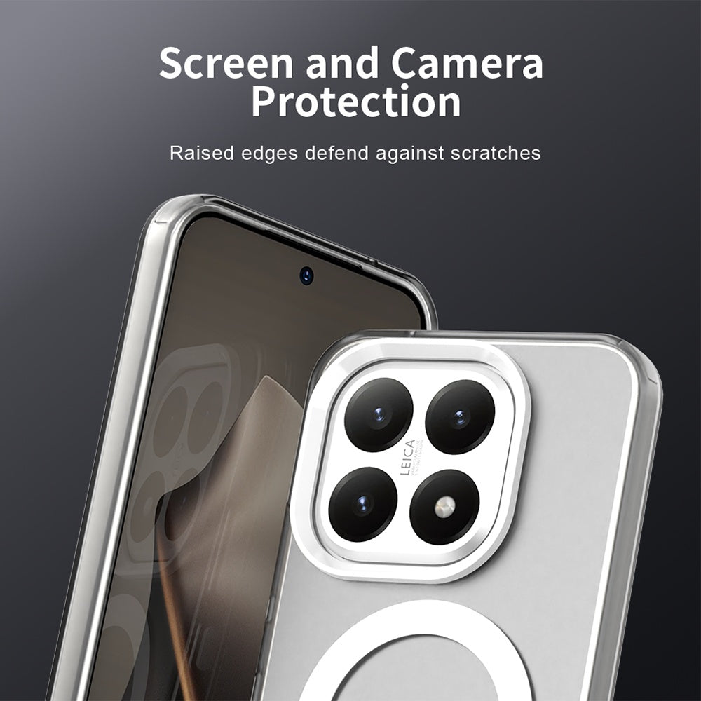 Husa de protectie Techsuit CandyCase MagSafe compatibil cu Xiaomi 15T, Alb