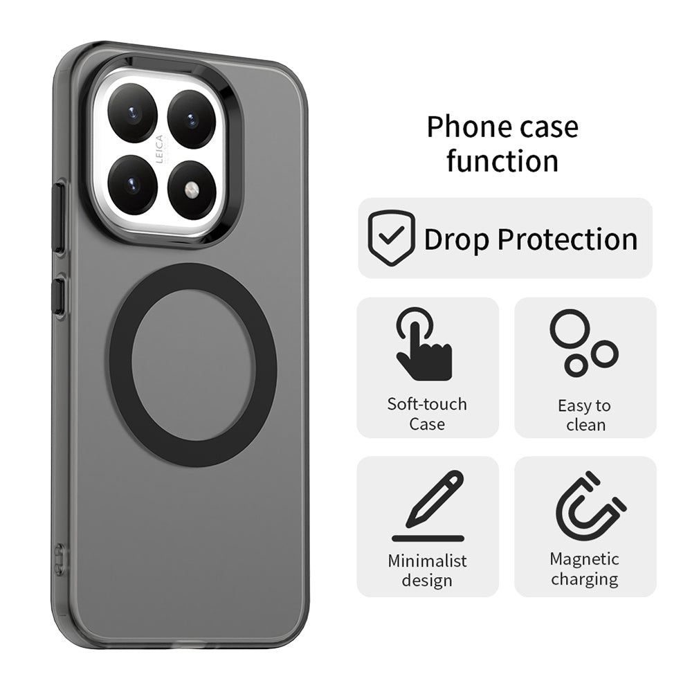 Husa de protectie Techsuit CandyCase MagSafe compatibil cu Xiaomi 15T, Negru