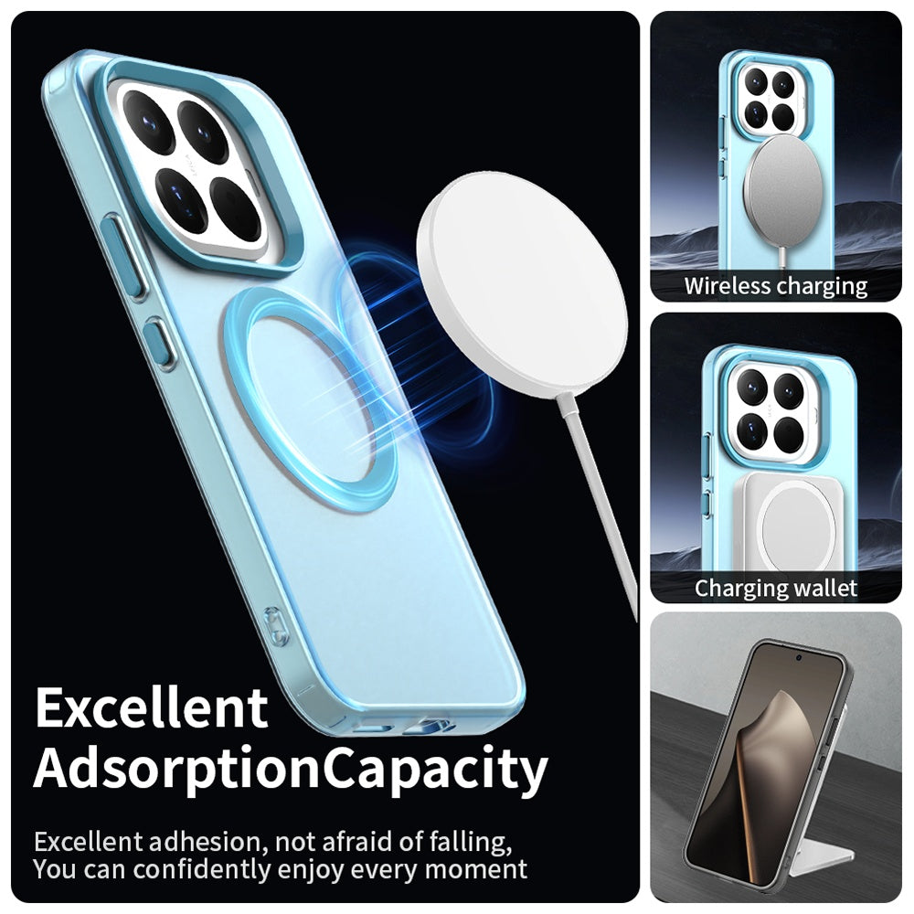 Husa de protectie Techsuit CandyCase MagSafe compatibil cu Xiaomi 15T Pro, Albastru