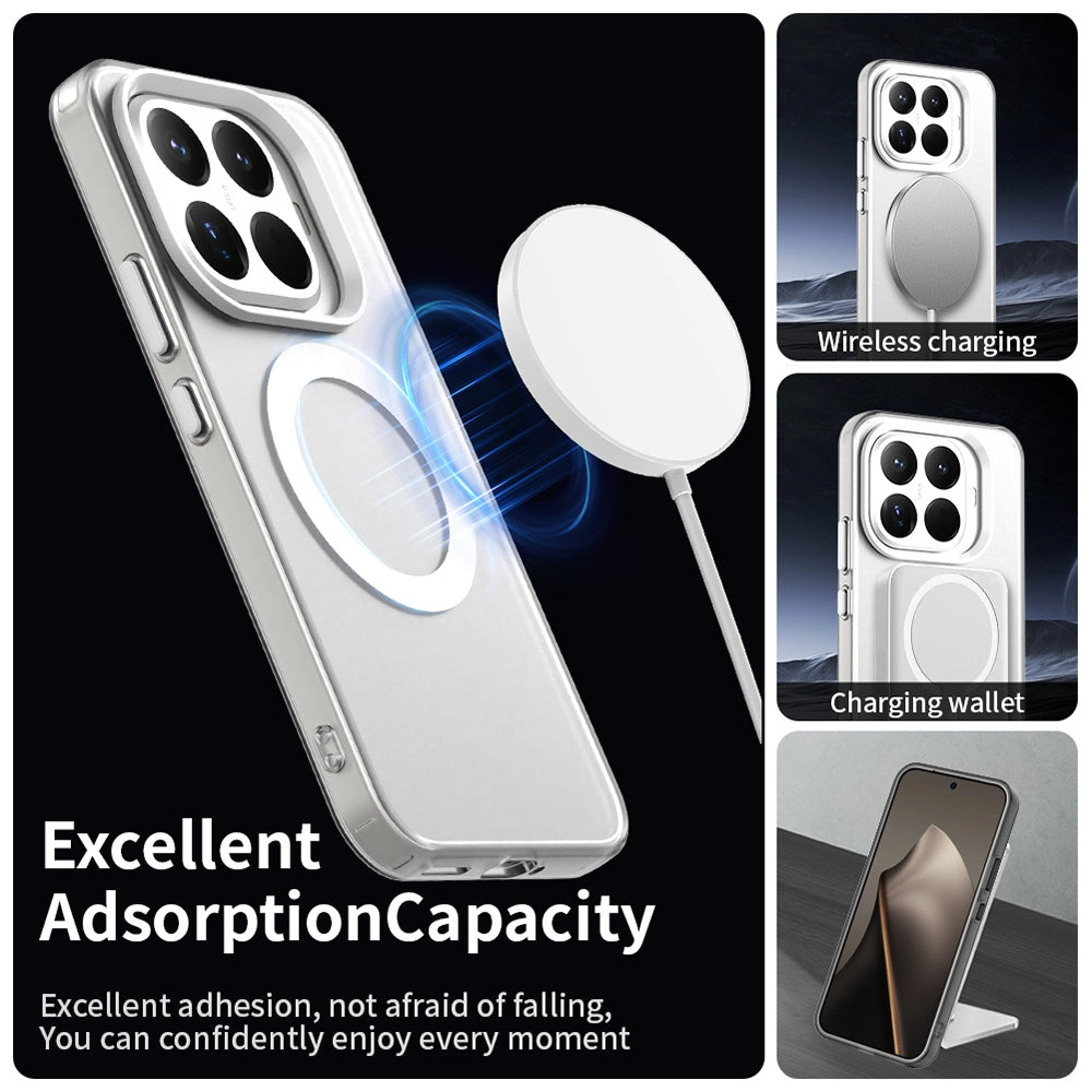 Husa de protectie Techsuit CandyCase MagSafe compatibil cu Xiaomi 15T Pro, Alb