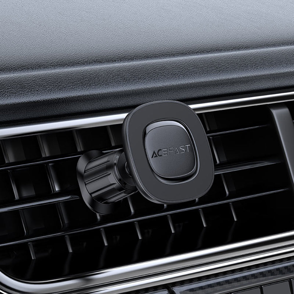 Suport Acefast- Car Holder (D44) Magnetic Grip, for Air Vent, Secure Fit, Non-Slip Pad, Matte Surface, for 4.7-6.9" Phones, Black
