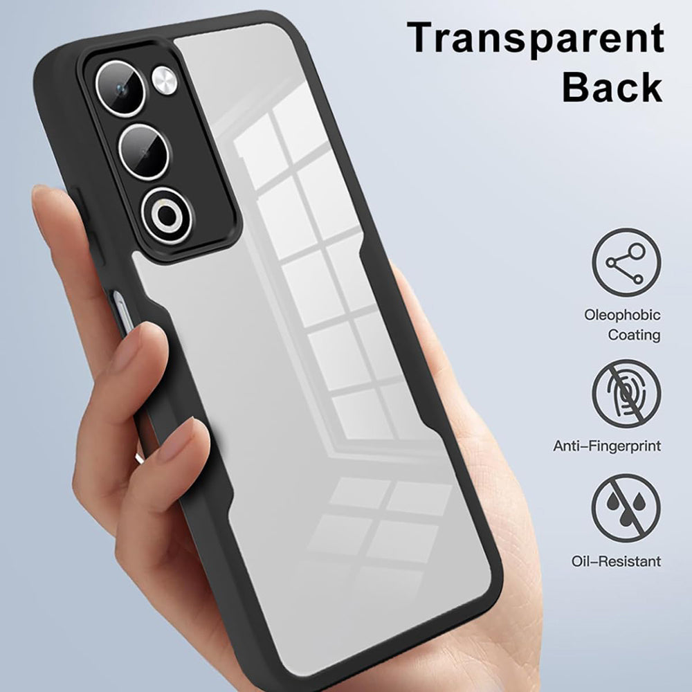 Folie de protectie Techsuit ColorVerse 360 Series + compatibil cu Oppo A5 4G / A5 5G, Albastru