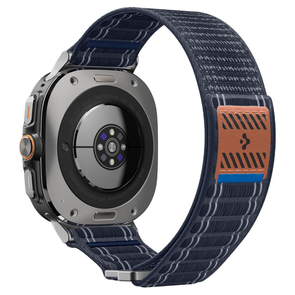 Curea smartwatch Spigen Watchband WBF0 (AMP10148) compatibil cu Samsung Galaxy Watch Ultra 47mm, Bleumarin