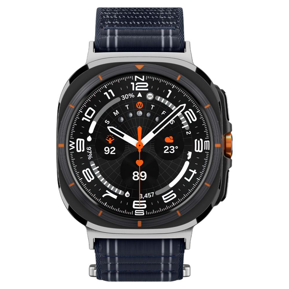 Curea smartwatch Spigen Watchband WBF0 (AMP10148) compatibil cu Samsung Galaxy Watch Ultra 47mm, Bleumarin