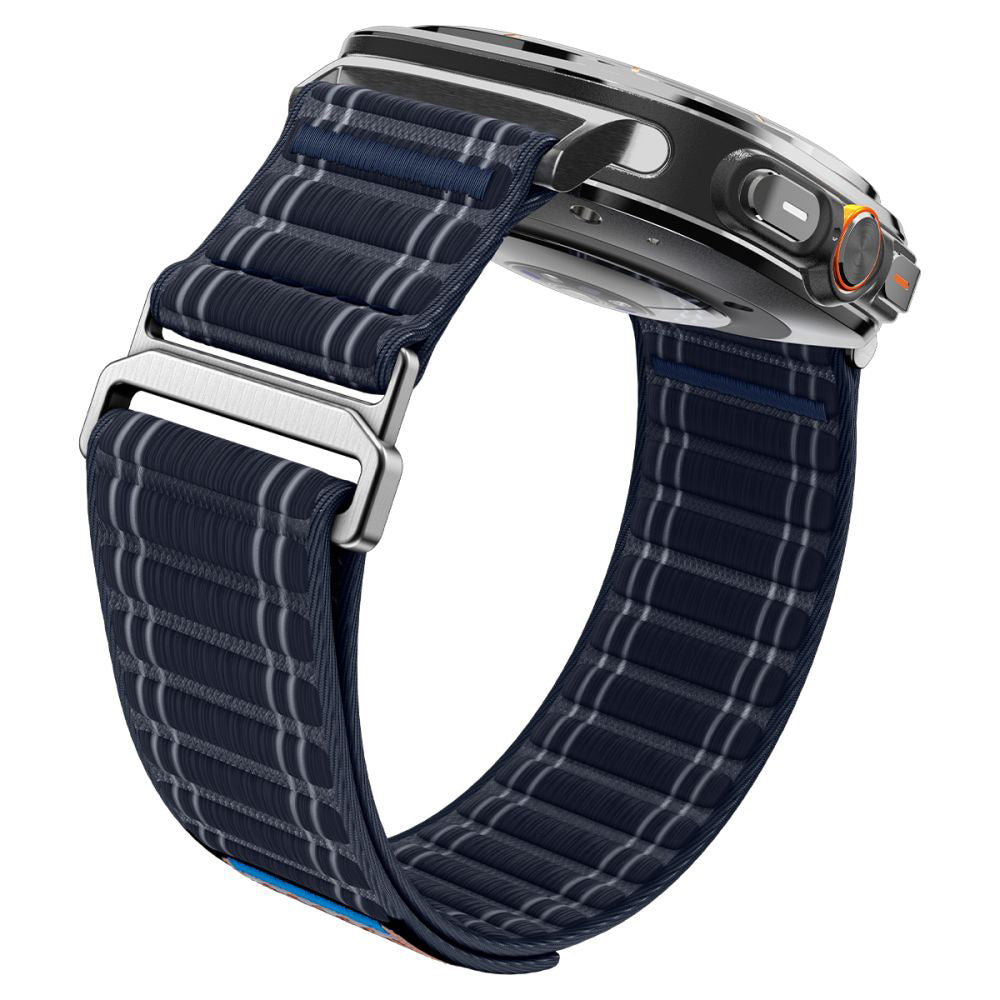 Curea smartwatch Spigen Watchband WBF0 (AMP10148) compatibil cu Samsung Galaxy Watch Ultra 47mm, Bleumarin