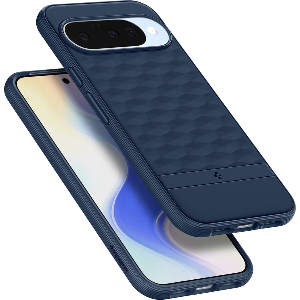 Husa de protectie Spigen Caseology Parallax MagSafe (ACS09733) compatibil cu Google Pixel 10 Pro XL, Albastru Inchis