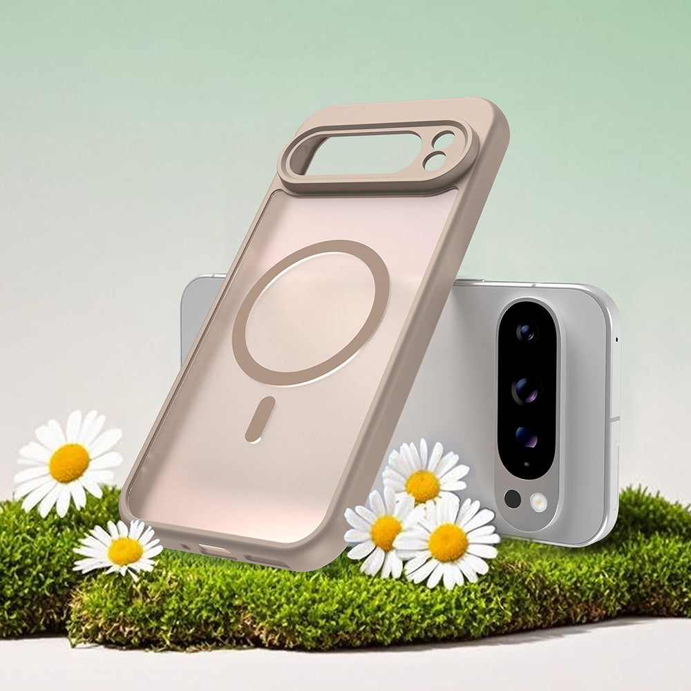 Husa de protectie Techsuit HaloFrost II MagSafe compatibil cu Google Pixel 10, Auriu