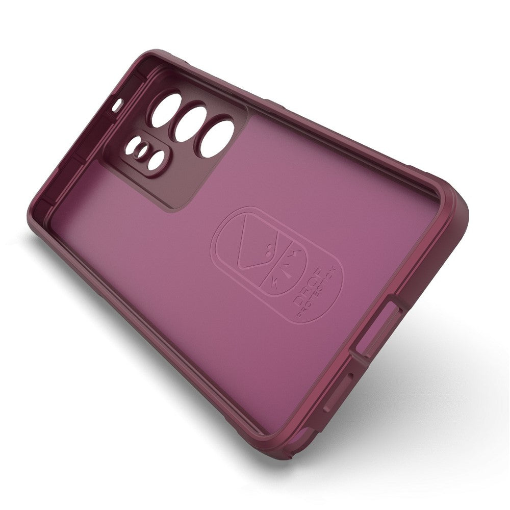 Husa de protectie Techsuit Magic Shield compatibil cu Samsung Galaxy S26 Ultra, Bordo