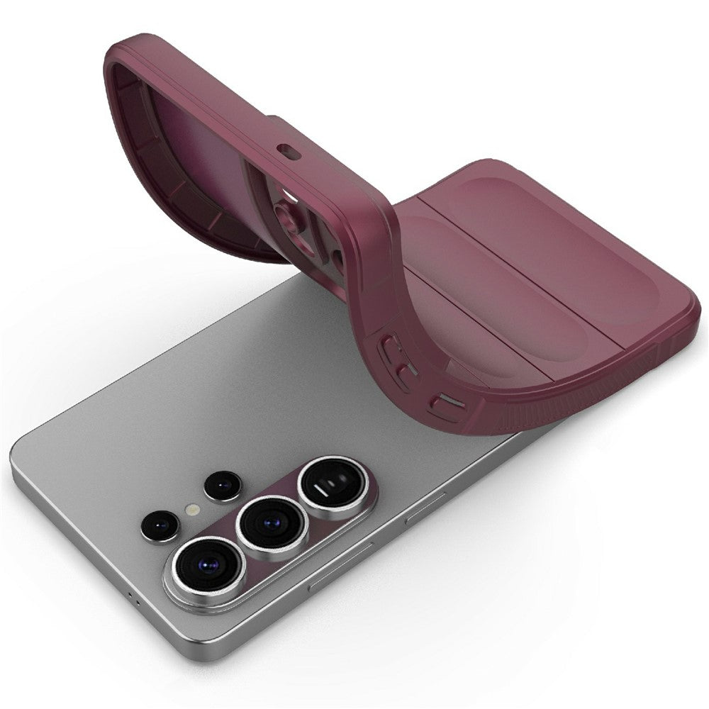 Husa de protectie Techsuit Magic Shield compatibil cu Samsung Galaxy S26 Ultra, Bordo
