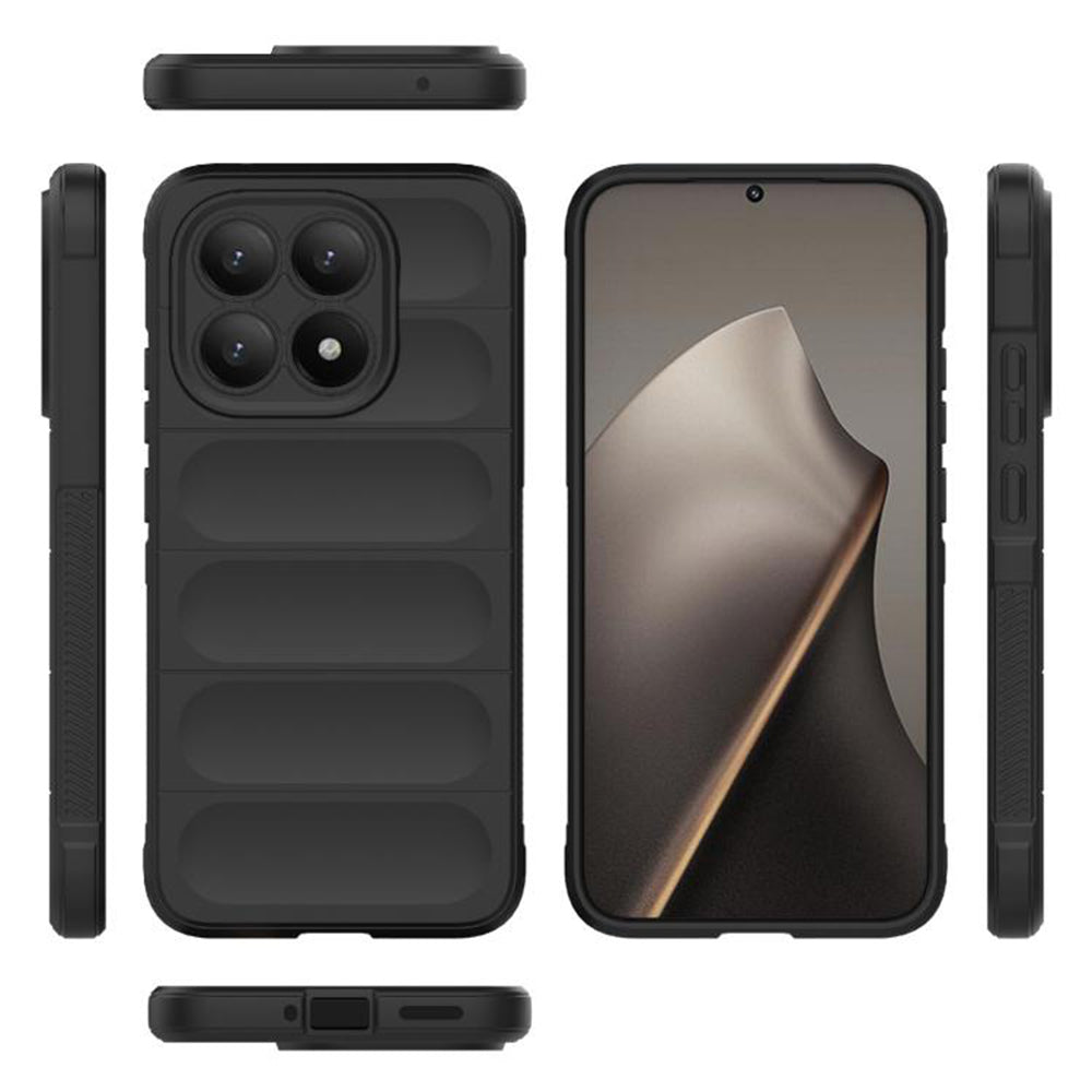 Husa de protectie Techsuit Magic Shield compatibil cu Xiaomi 15T, Negru