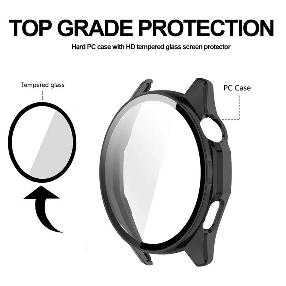 Folie de protectie smartwatch Techsuit Defense360 Pro + Screen Protector compatibil cu Huawei Watch GT 6 46mm, Negru