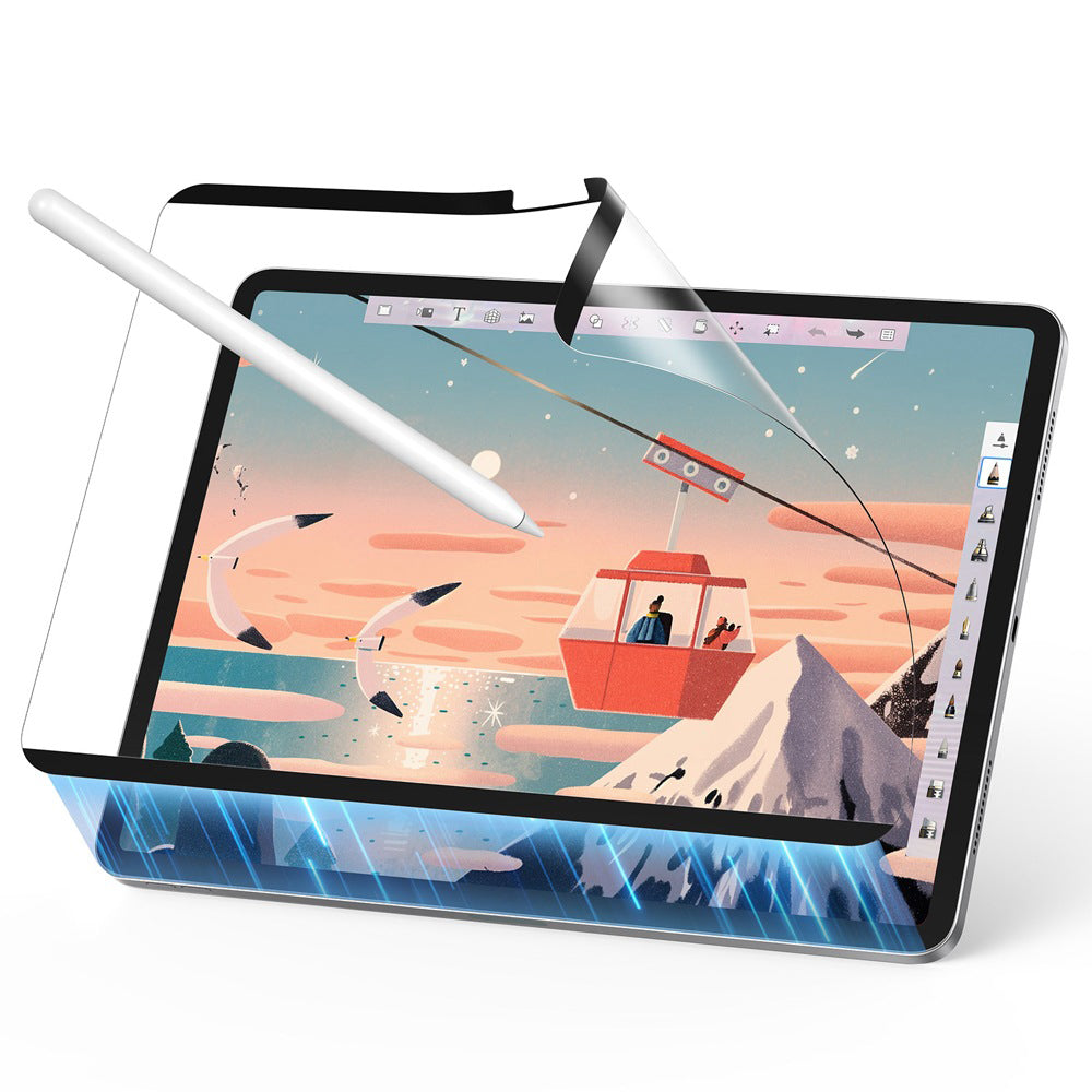 Husa de protectie tableta ESR Paper-Feel Magnetic compatibil cu iPad Air 11 (2024) / Air 11 (2025) / Air 11 (2026), Transparent