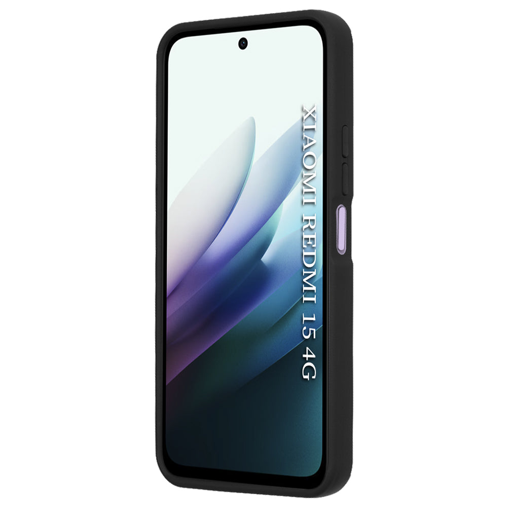 Husa de protectie Techsuit Glinth compatibil cu Xiaomi Redmi 15 4G / Redmi 15 5G, Negru