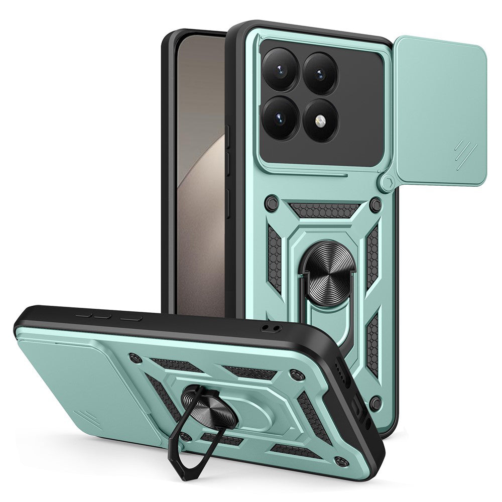 Husa de protectie Techsuit CamShield Series compatibil cu Xiaomi 15T, Verde