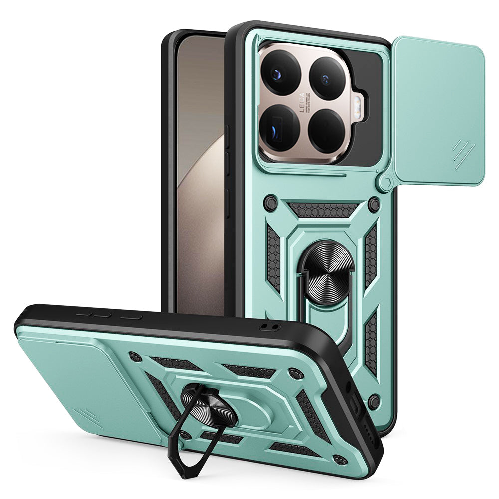 Husa de protectie Techsuit CamShield Series compatibil cu Xiaomi 15T Pro, Verde