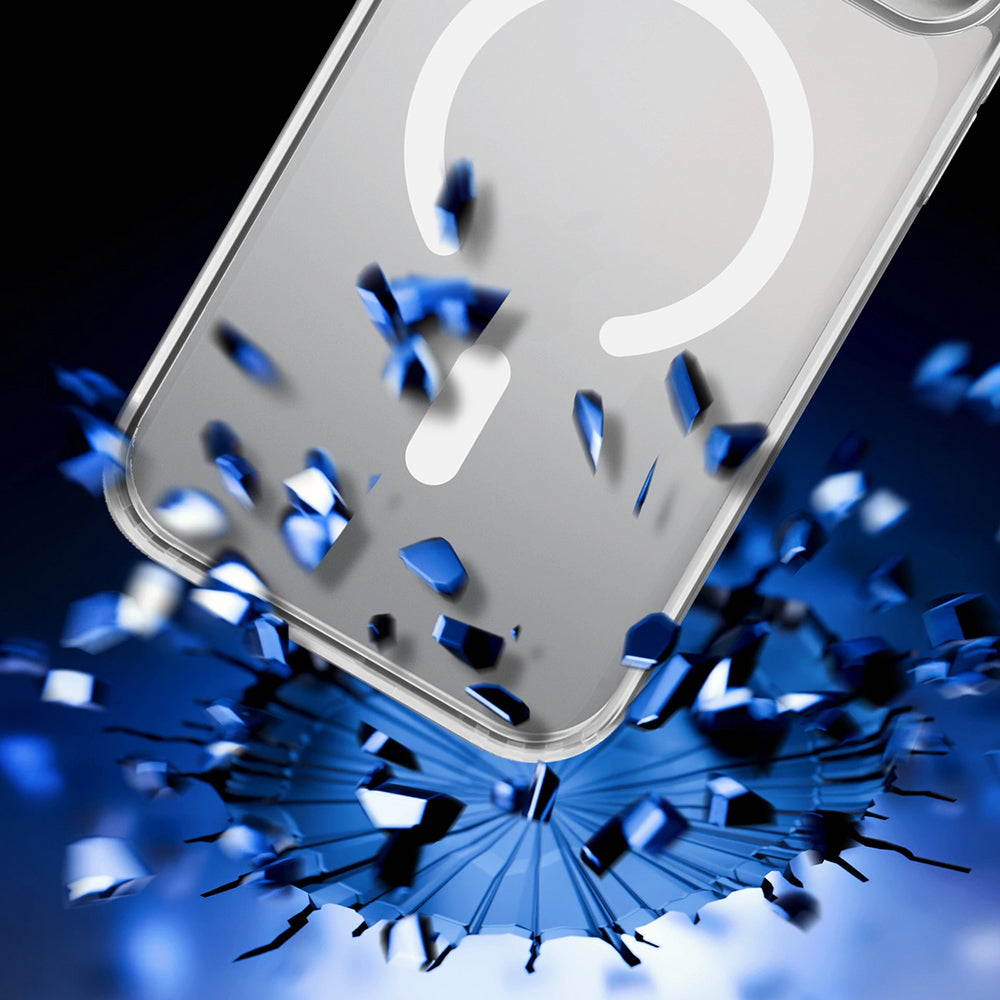 Husa de protectie 3mk Frosty MagCase compatibil cu iPhone 17 Pro Max, Alb
