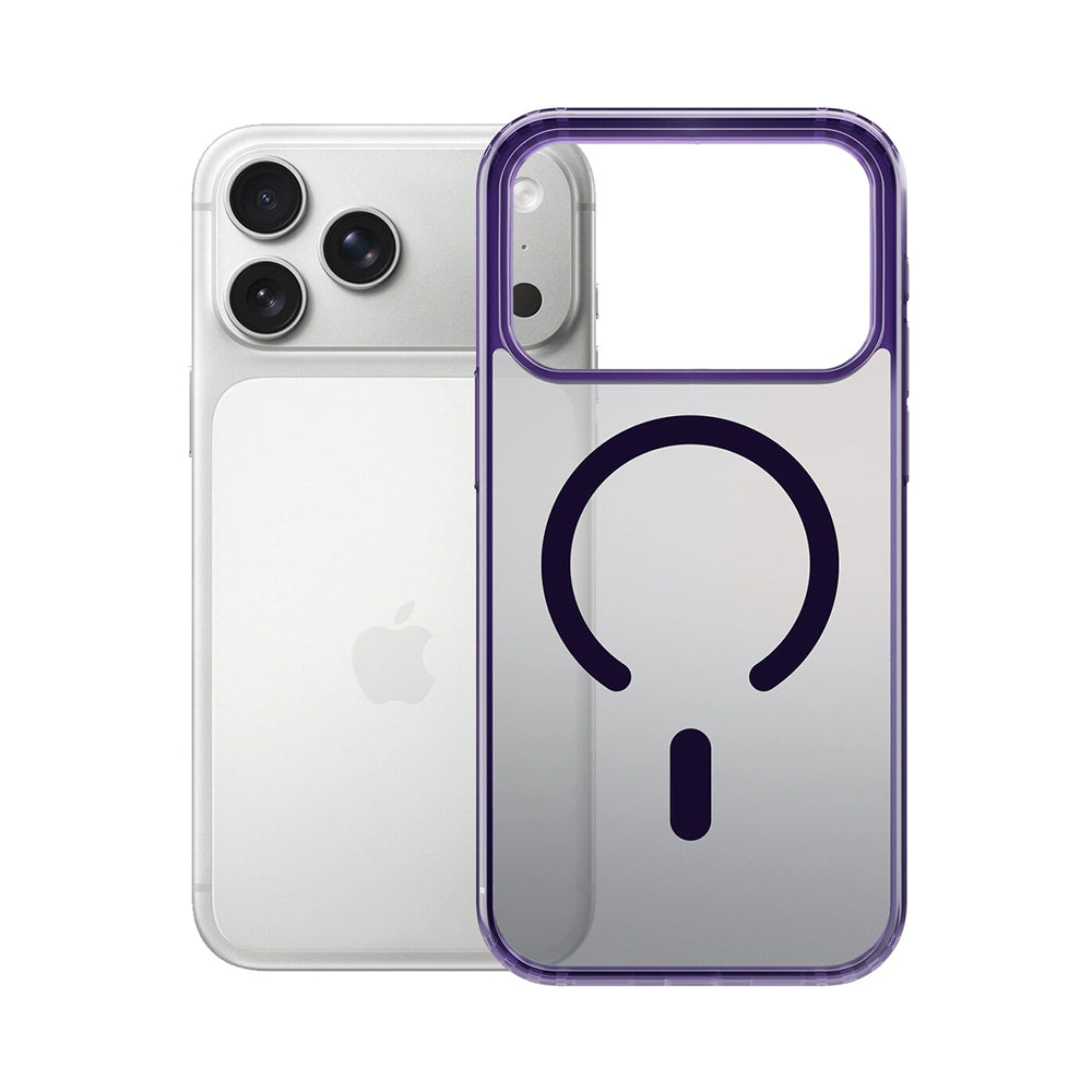 Husa de protectie 3mk Frosty MagCase compatibil cu iPhone 17 Pro Max, Mov