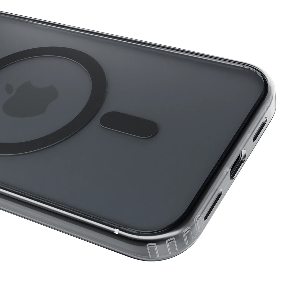 Husa de protectie 3mk Frosty MagCase compatibil cu iPhone 16 Pro, Negru