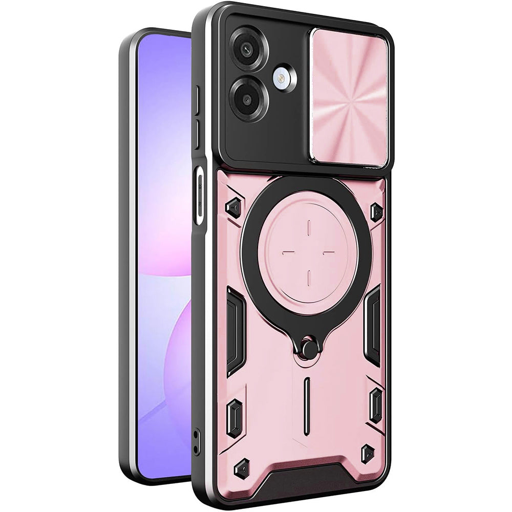 Husa de protectie Techsuit CamGuard Pro compatibil cu Samsung Galaxy A07 4G, Roz Auriu