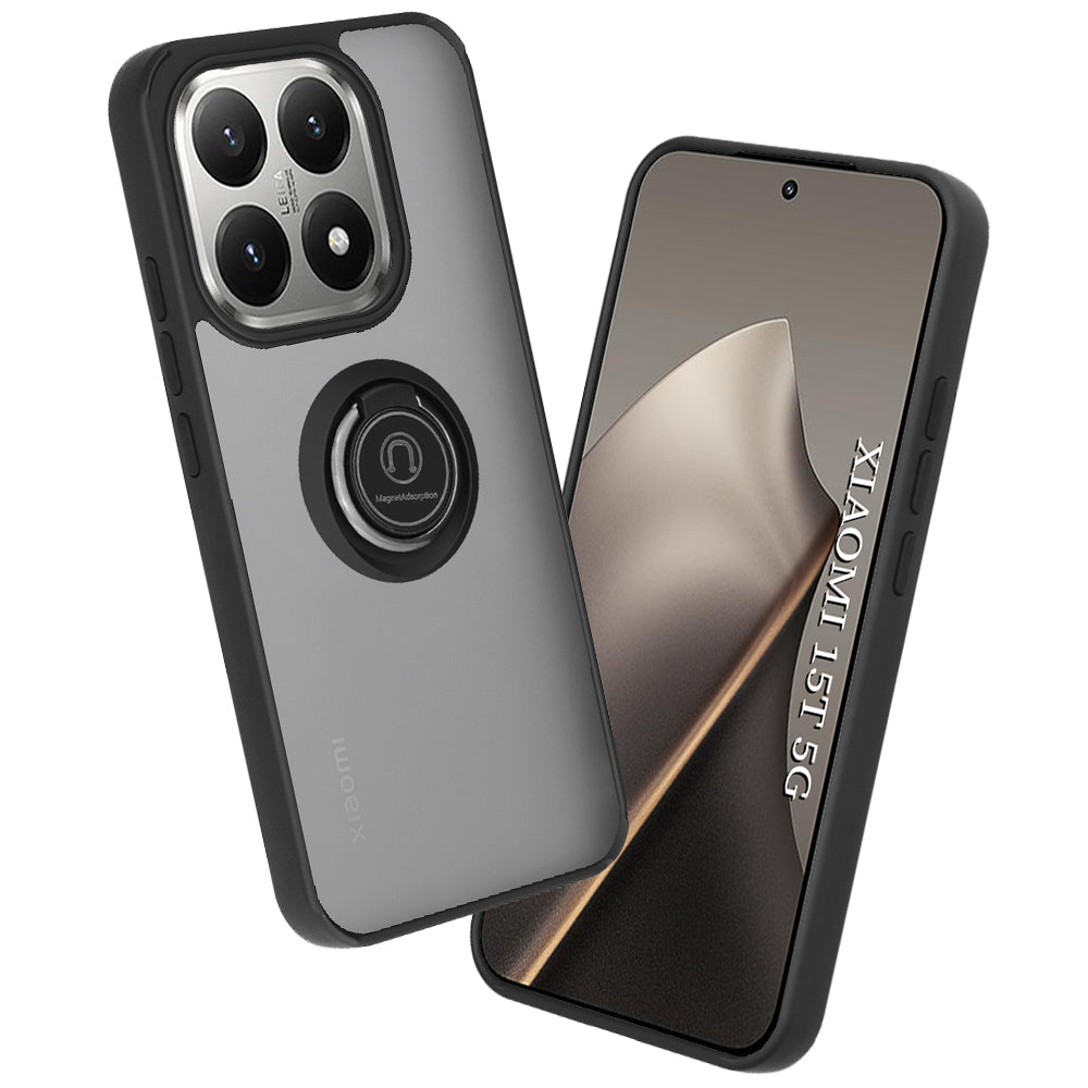 Husa de protectie Techsuit Glinth compatibil cu Xiaomi 15T, Negru