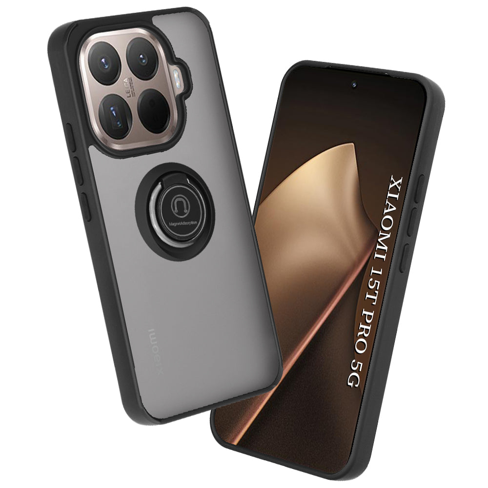 Husa de protectie Techsuit Glinth compatibil cu Xiaomi 15T Pro, Negru