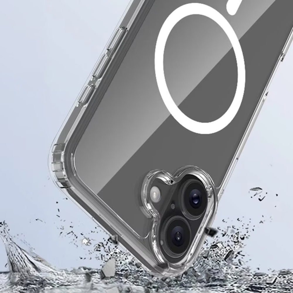 Husa de protectie 3mk Armor MagCase compatibil cu iPhone 17, Transparent